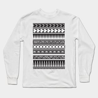 Tribal pattern design Long Sleeve T-Shirt